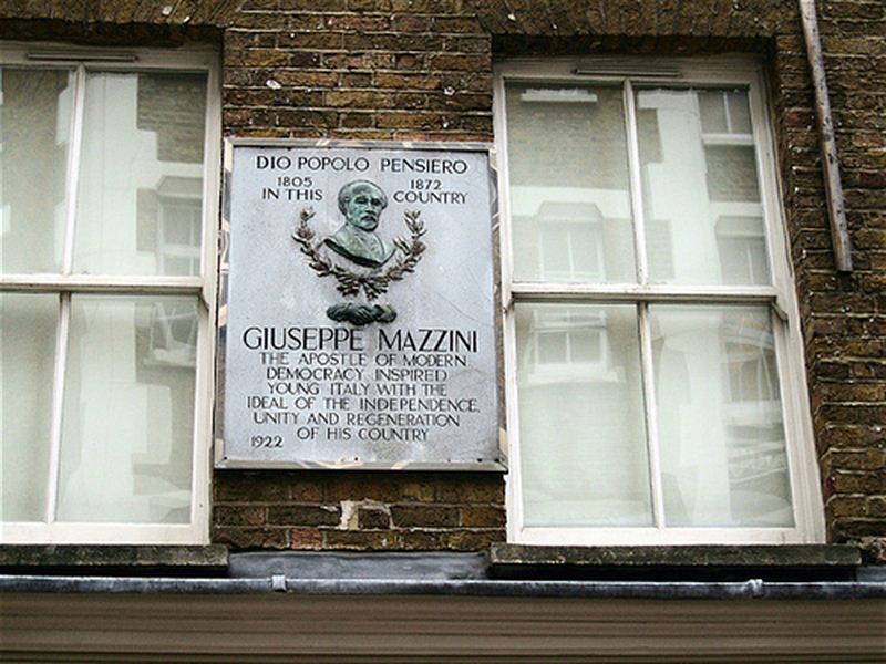 mazzini a Londra mazzini a Londra