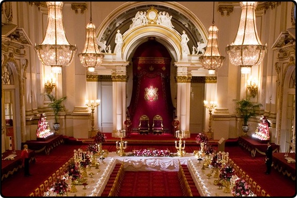 an elegant ballroom