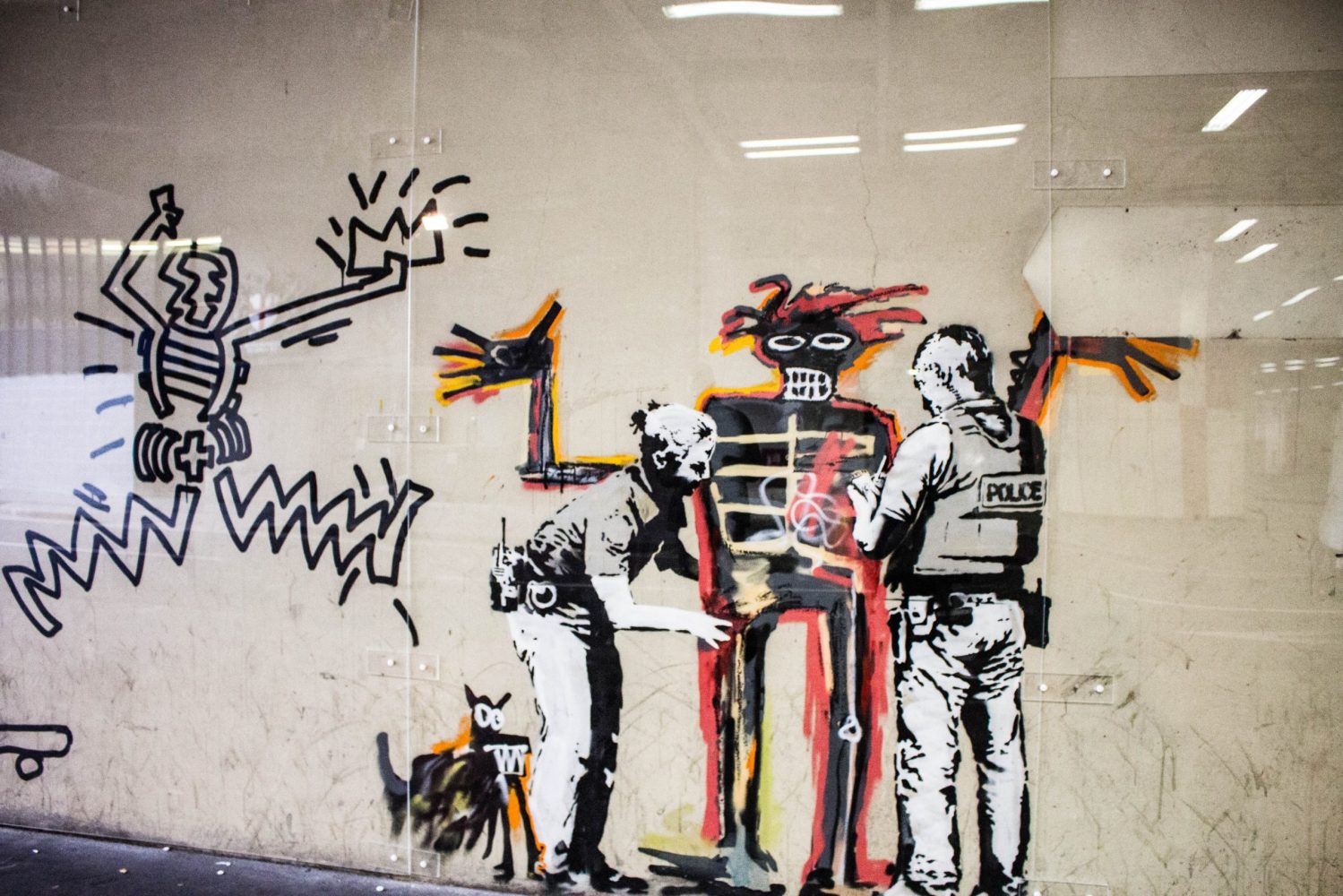murales on a wall